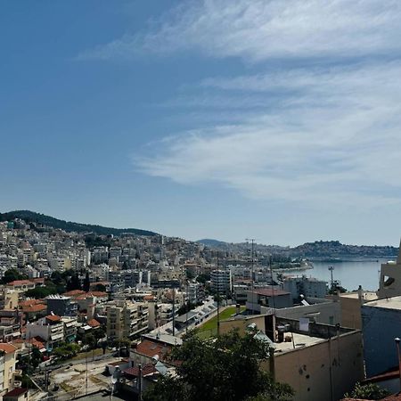 Sea And Castle Panoramic View Apartman Kavála Kültér fotó